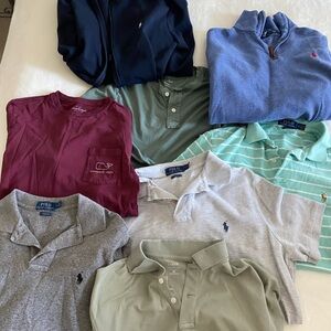 J Crew, Vineyard Vines, Polo shirt lot